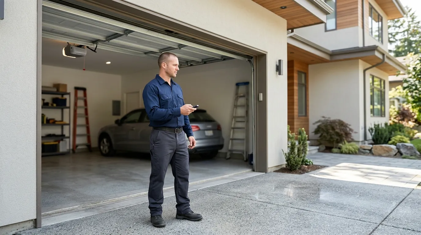 Garage door work by Laurel Garage Door Pros in Laurel, MD
