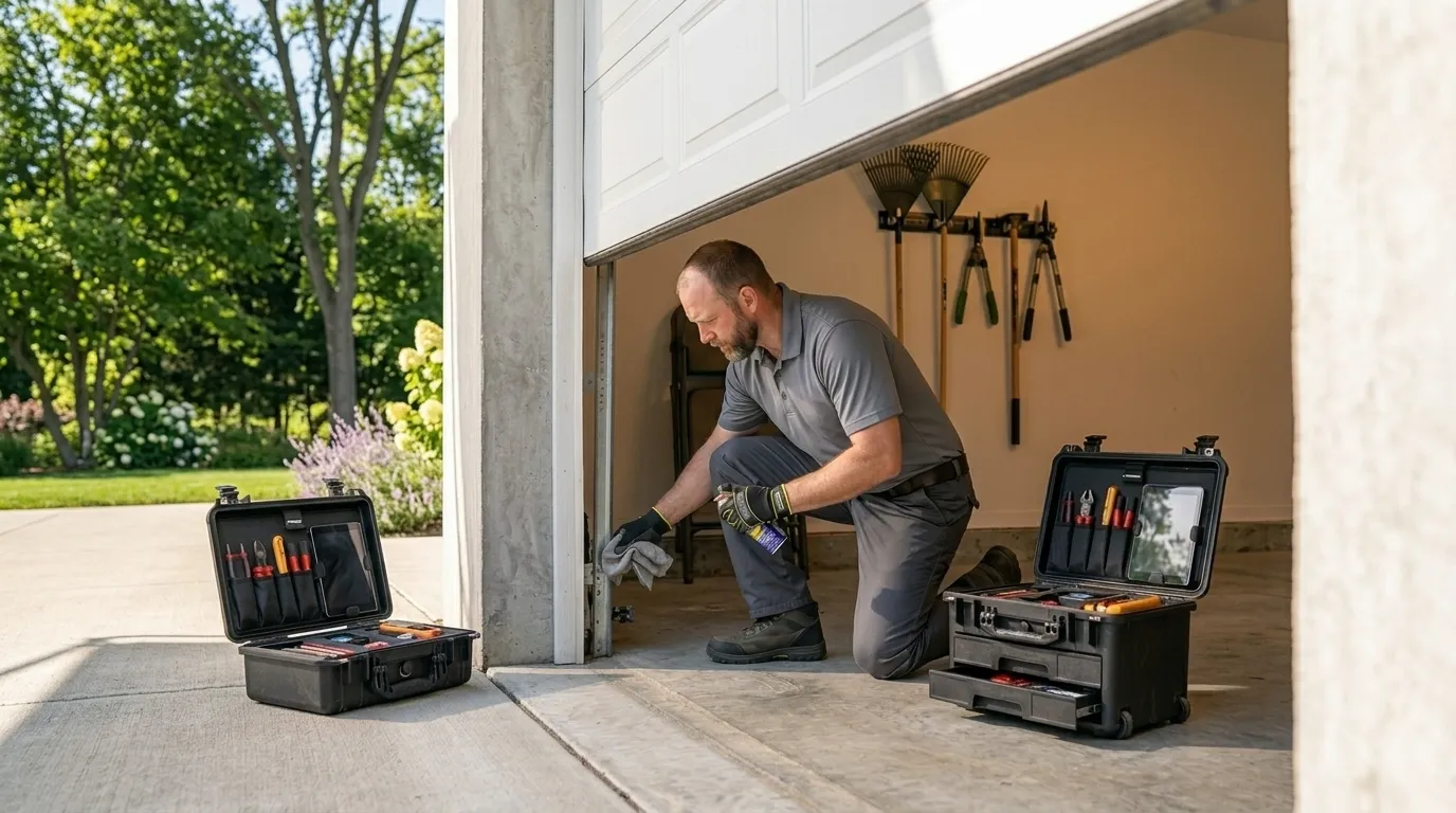 Garage door work by Laurel Garage Door Pros in Laurel, MD