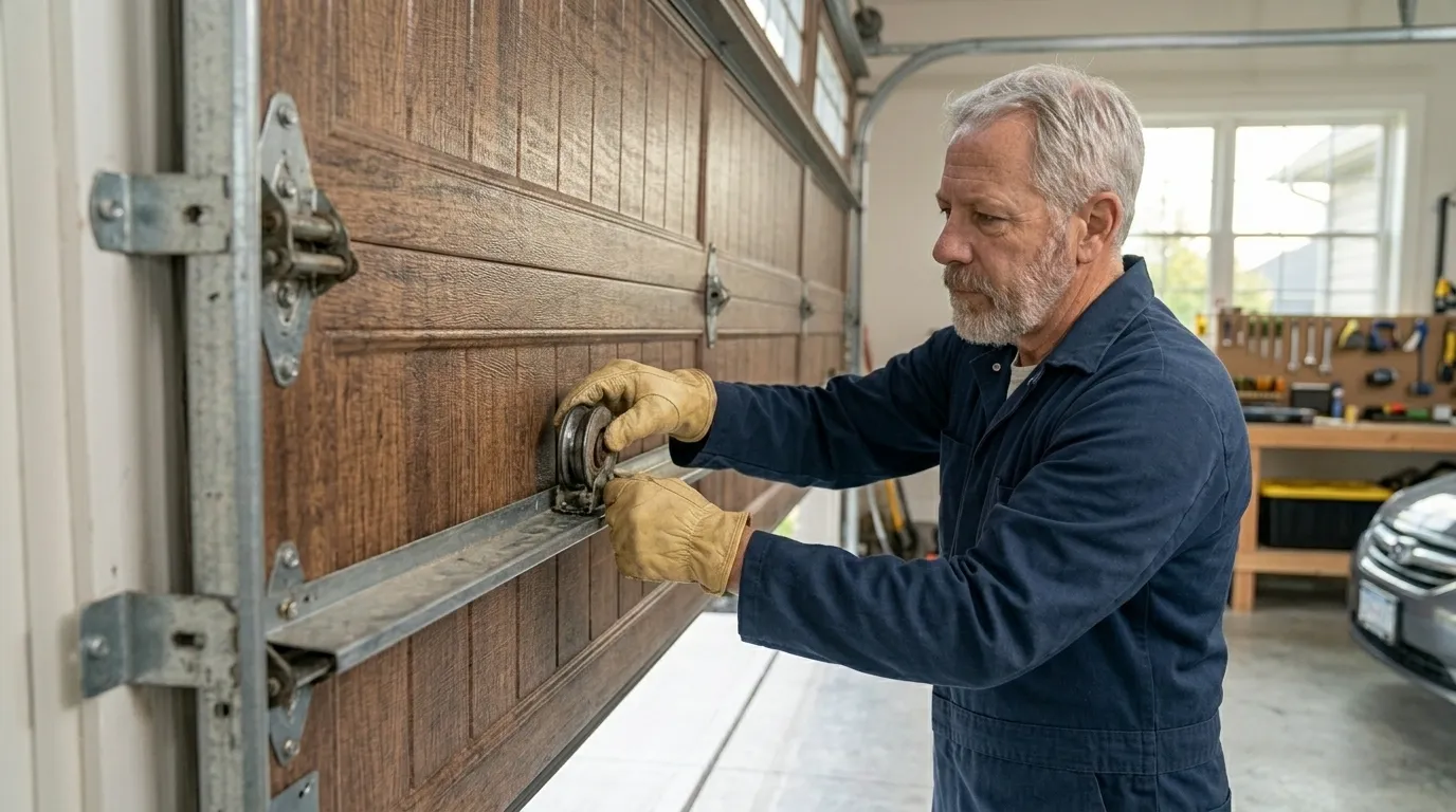 Why Laurel Garage Doors Fail When the Cold Hits