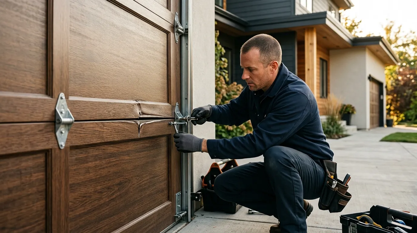 What a Laurel Technician Checks First on Your Garage Door