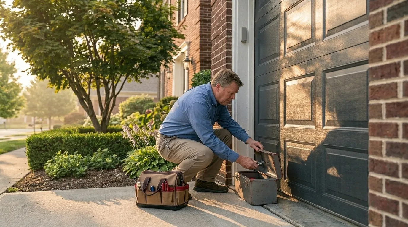 Garage door service in Laurel, MD