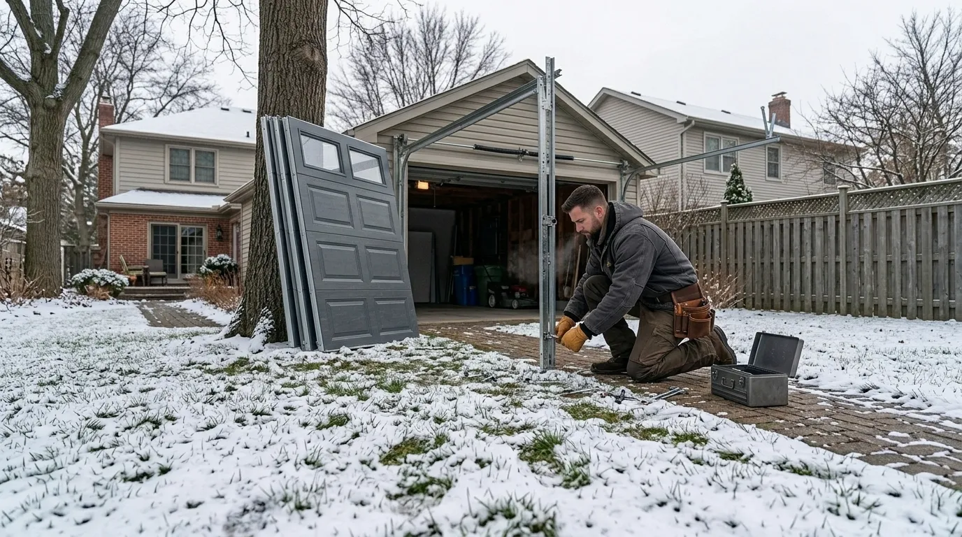Garage door service in Laurel, MD