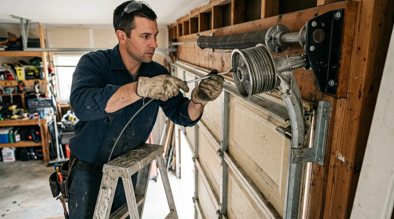 Garage door service in Laurel, MD