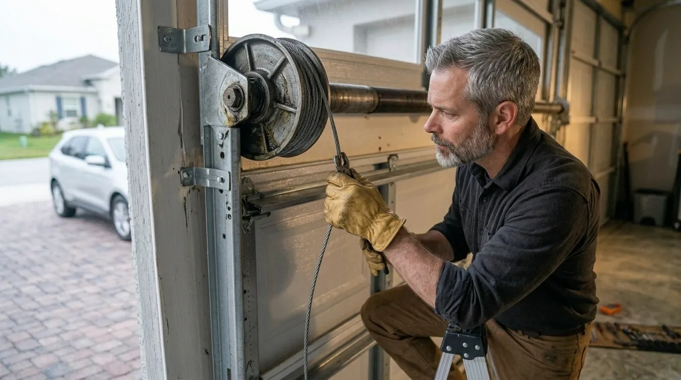 Garage door service in Laurel, MD