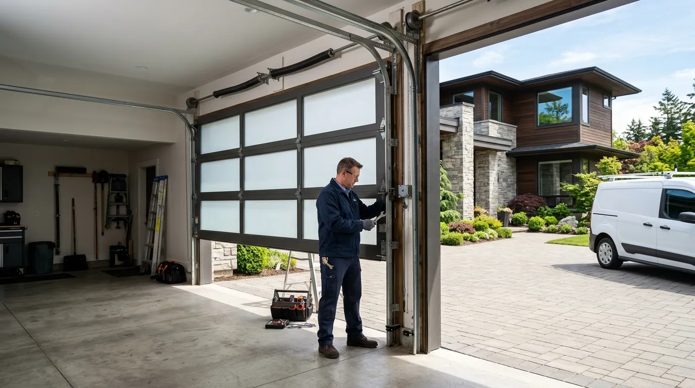 Garage door service in Laurel, MD