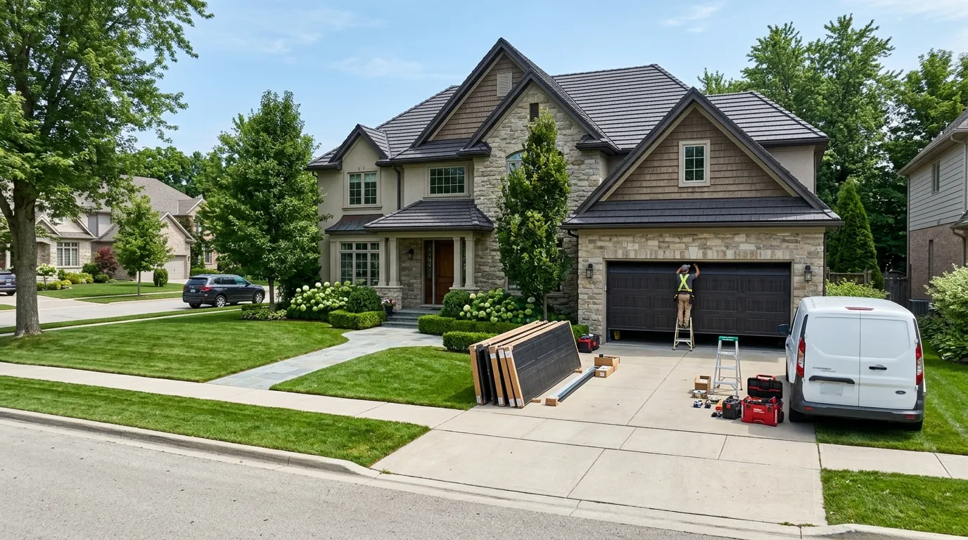 Garage door service in Laurel, MD