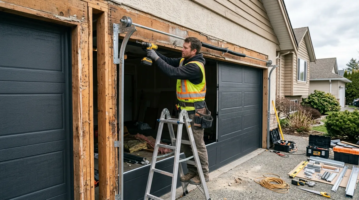Garage door service in Laurel, MD