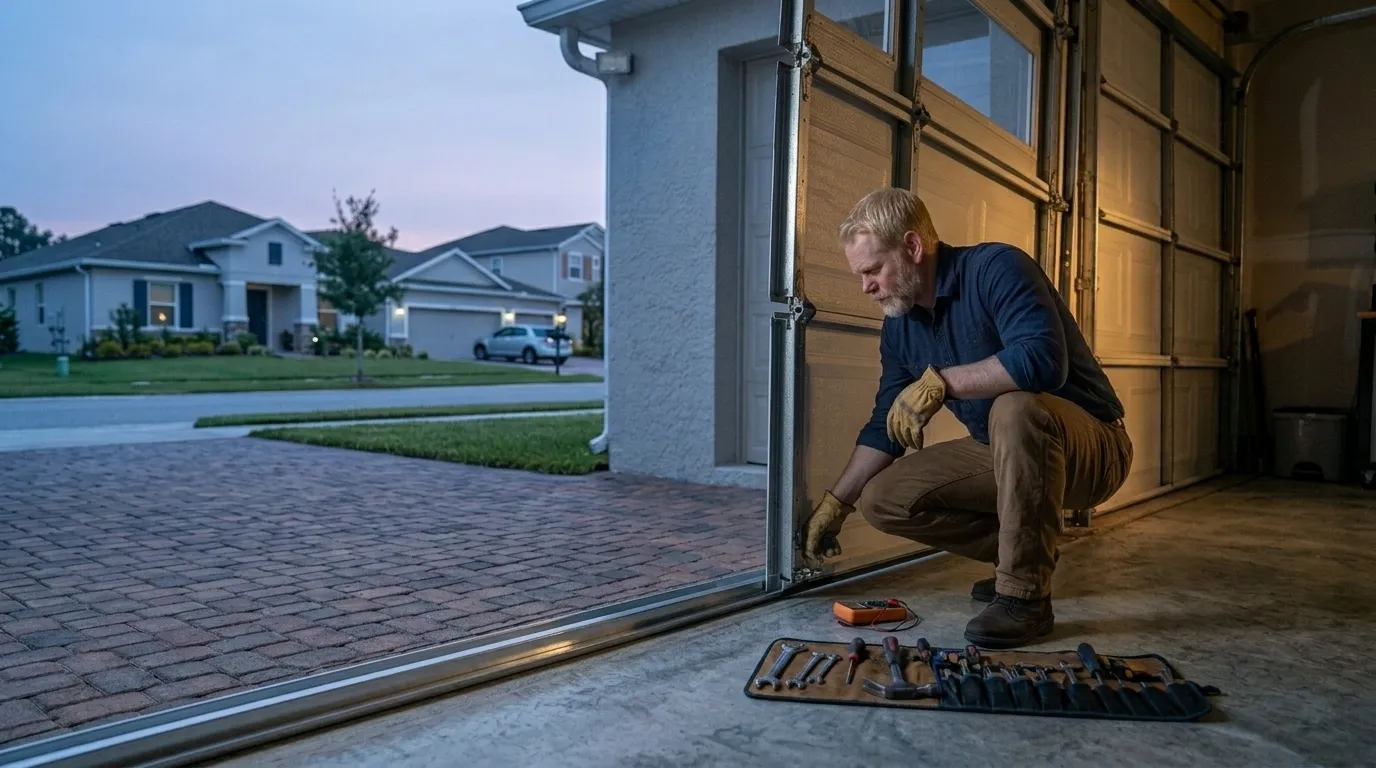 Garage door service in Laurel, MD